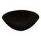 Smarty Had A Party 100 oz Solid Black Organic Round Disposable Plastic Bowls 24 Bowls, 24PK 9310B-CASE - alternate 1